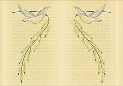 アルゴク聖殿　鳩とオリーブの木 